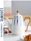 Yongsheng Nordic Teapot and Teacup Set features a modern, simple and creative style details Picture
